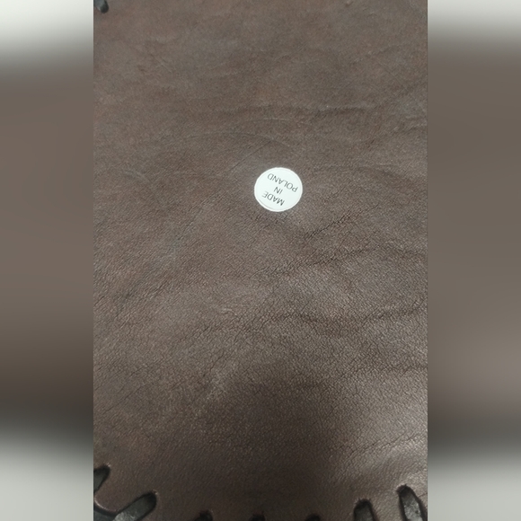 Vintage Fine Leather Hand Tooled Trinket Box With Horse Heads 🐎 - Picture 4 of 5